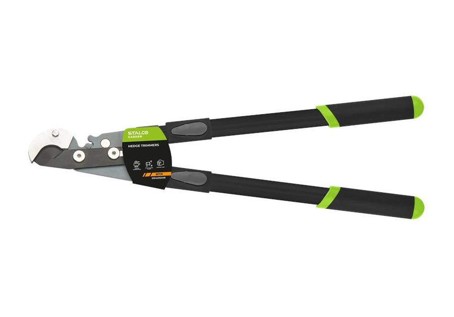 Zdjęcie: Nożyce do gałęzi kowadełkowe STR teleskopowe 650-990mm STALCO GARDEN