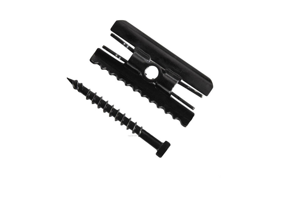 Zdjęcie: Klips stalowy Premium ze śrubą PKM-3 25 sztuk SEQO