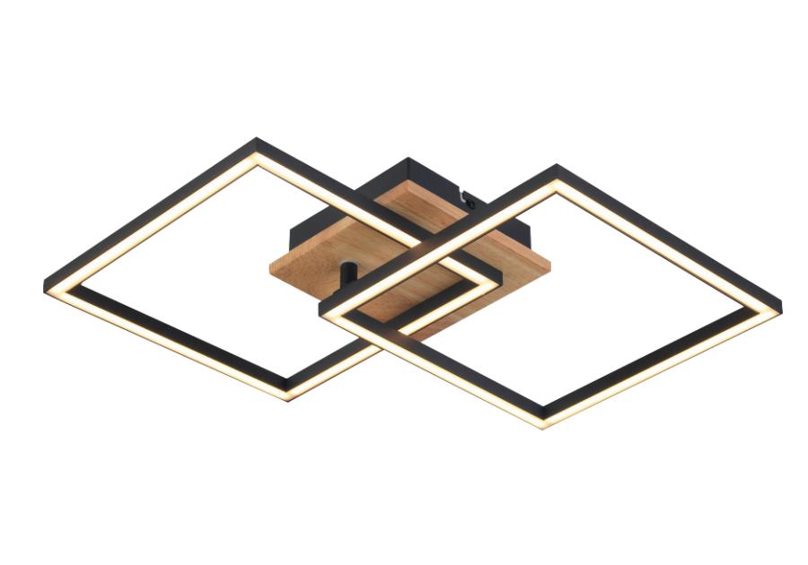 Zdjęcie: Plafon Alma 2K Wood LED ADRILUX