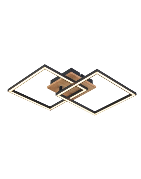 Zdjęcie: Plafon Alma 2K Wood LED ADRILUX