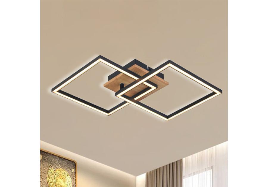 Zdjęcie: Plafon Alma 2K Wood LED ADRILUX