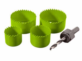 Zestaw otwornic, 5 sztuk VERTO