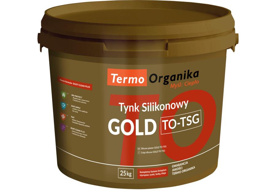 Zdjęcie: Tynk silikonowy Gold TO-TSG TERMO ORGANIKA