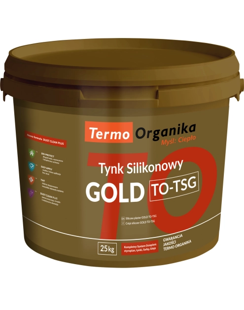 Zdjęcie: Tynk silikonowy Gold TO-TSG TERMO ORGANIKA