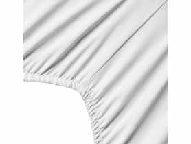 Prześcieradło z gumką mikrowłókno Soft 180x200+30 cm białe EUROFIRANY