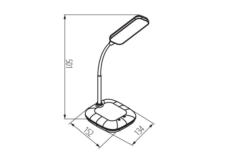 Zdjęcie: Lampka biurkowa LED Osest B KINGBERRY