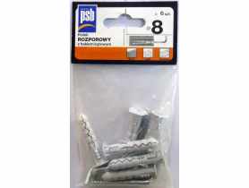 Kołek rozporowy 8 mm z hakiem kątowym - 6 szt. SILA