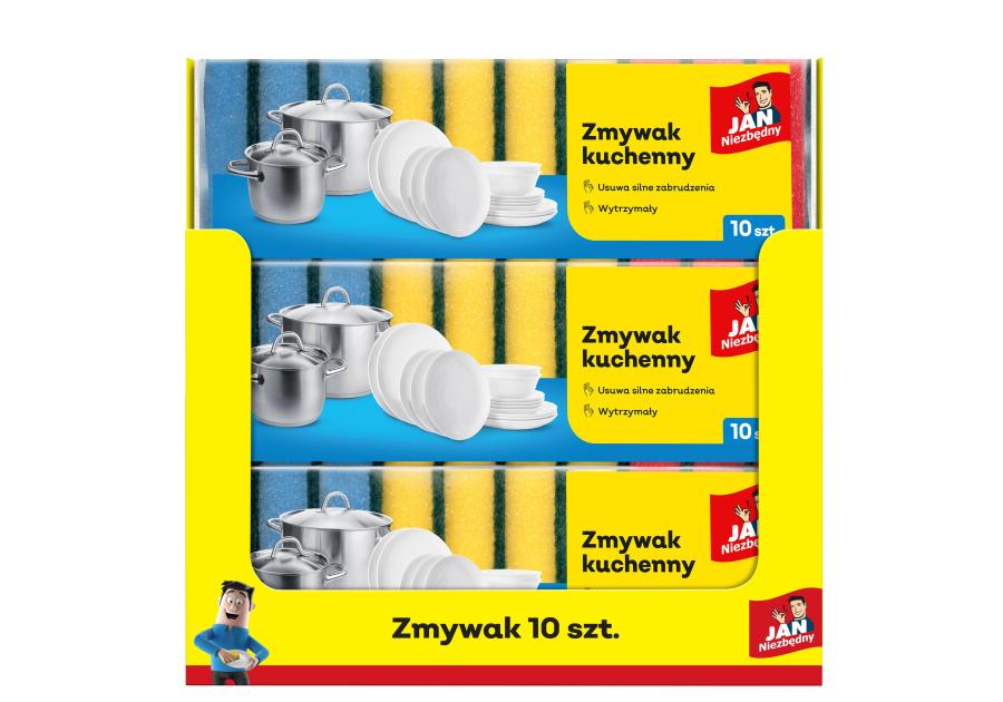 Zdjęcie: Zmywak 10 szt. JAN NIEZBĘDNY