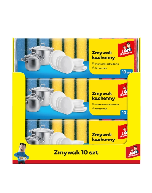 Zdjęcie: Zmywak 10 szt. JAN NIEZBĘDNY