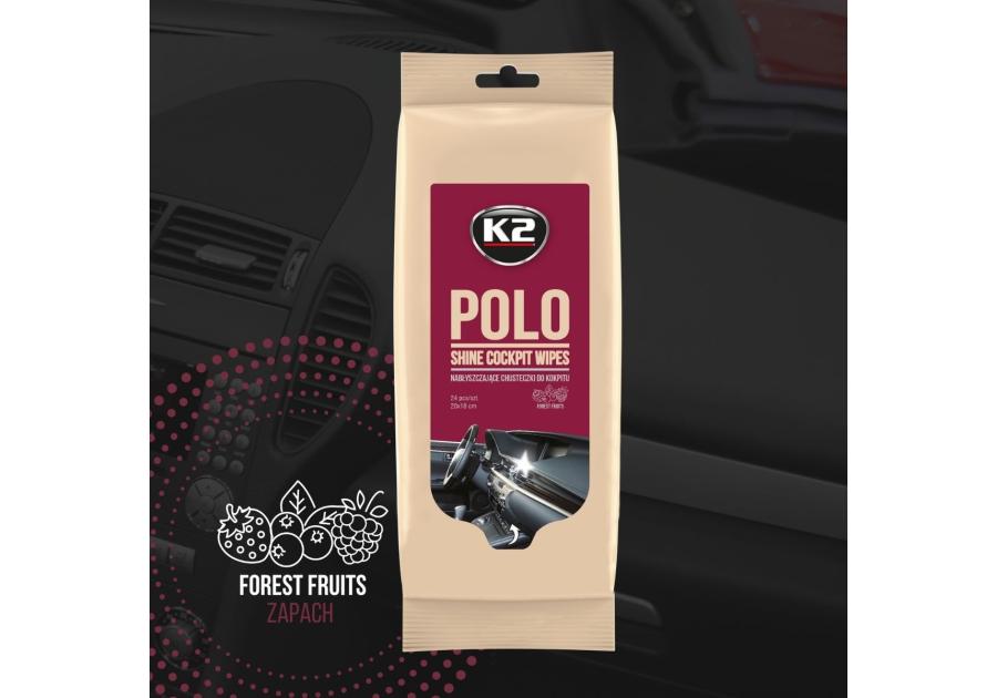 Zdjęcie: Chusteczki do kokpitu Polo Shine Wipes K2
