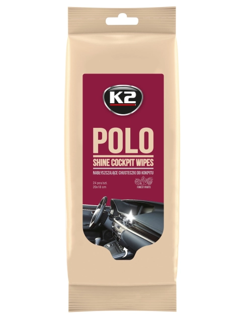 Zdjęcie: Chusteczki do kokpitu Polo Shine Wipes K2