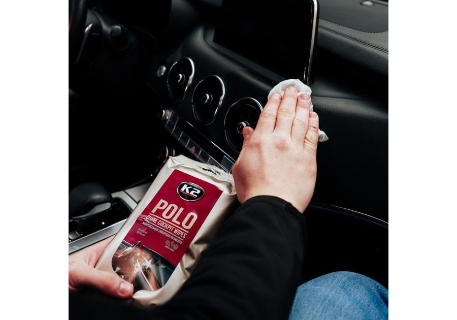 Zdjęcie: Chusteczki do kokpitu Polo Shine Wipes K2
