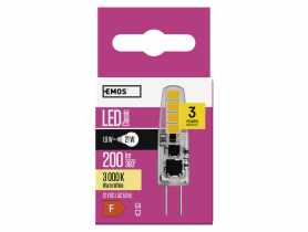 Żarówka LED Classic JC, G4, 1,9 W (21 W), 200 lm, ciepła biel EMOS