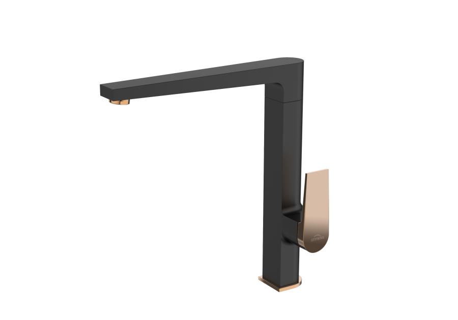 Zdjęcie: Bateria zlewozmywakowa Midnight złota INVENA