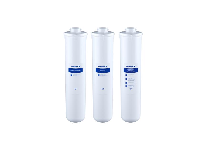 Zdjęcie: Zestaw wkładów do Aquaphor Kryształ HA (K5-KH-K7) AQUAPHOR
