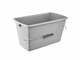 Wiadro prostokątne Bent 13 L nordic grey KEEEPER