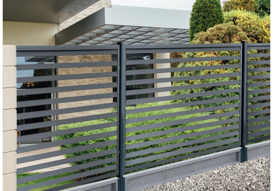 Zdjęcie: Łącznik stalowy do podmurówki ogrodzenia W LDNP30 STA RAL 9005 JONIEC