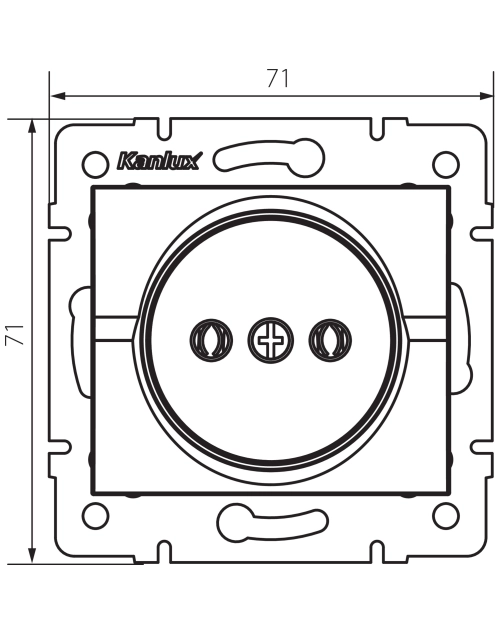 Zdjęcie: Gniazdo zasilające Logi 02-1210-142 MOWION