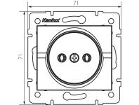 Zdjęcie: Gniazdo zasilające Logi 02-1210-142 MOWION