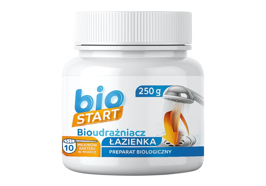 Zdjęcie: Bioudrażniacz do łazienki 250 g BIO START