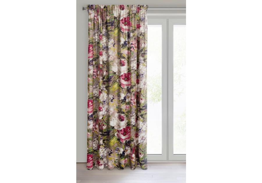 Zdjęcie: Zasłona gotowa Amelie na taśmie 140x270 cm beżowy EUROFIRANY