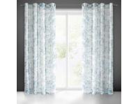 Zdjęcie: Zasłona gotowa Lorein 140x250 cm niebieski EUROFIRANY