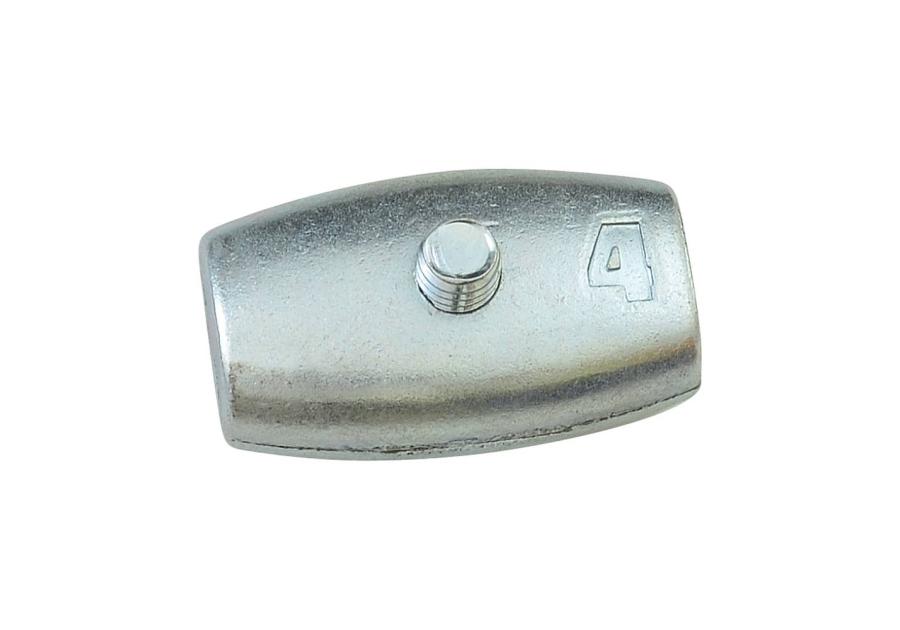 Zdjęcie: Zacisk linowy kubełkowy 3 mm, 2 sztuki STAHL