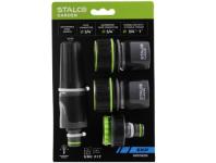 Zdjęcie: Zestaw 4-elementowy z dyszą zraszającą 3/4" EXP STALCO GARDEN
