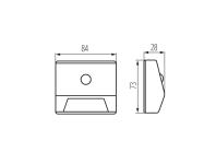 Zdjęcie: Oprawa LED IRS3xAAA PIR W-NW KANLUX