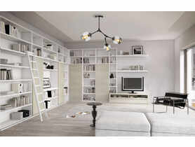 Lampa sufitowa Boston 1962/3 black - BL ELEM