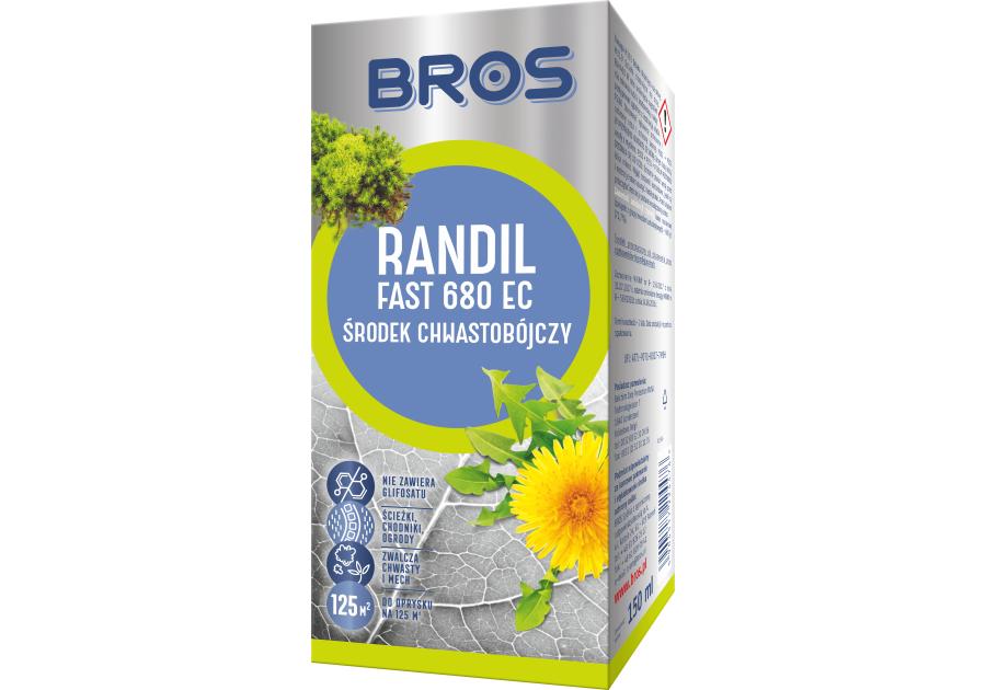 Zdjęcie: Środek chwastobójczy Randil Fast 680 EC zwalcza chwasty i mech 150 ml BROS