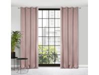 Zdjęcie: Zasłona gotowa Carlo 135 x 250 cm pudrowy róż EUROFIRANY