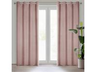 Zdjęcie: Zasłona gotowa Carlo 135 x 250 cm pudrowy róż EUROFIRANY