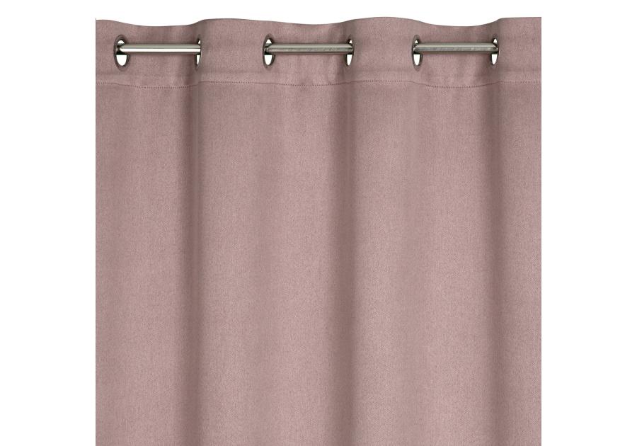 Zdjęcie: Zasłona gotowa Carlo 135 x 250 cm pudrowy róż EUROFIRANY