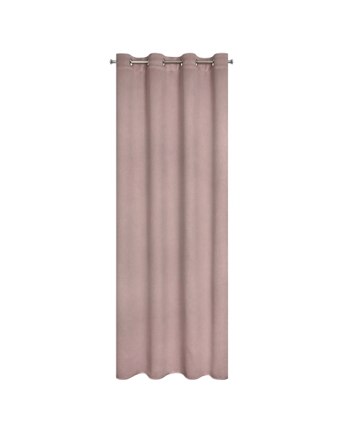 Zdjęcie: Zasłona gotowa Carlo 135 x 250 cm pudrowy róż EUROFIRANY
