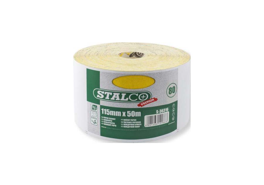 Zdjęcie: Papier gipex 115 mm gradacja 100 - 50 m s-36317 STALCO