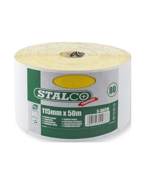 Zdjęcie: Papier gipex 115 mm gradacja 100 - 50 m s-36317 STALCO