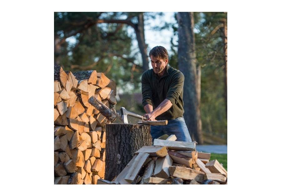 Zdjęcie: Siekiera rozłupująca L- X21 + nóż szefa kuchni FISKARS