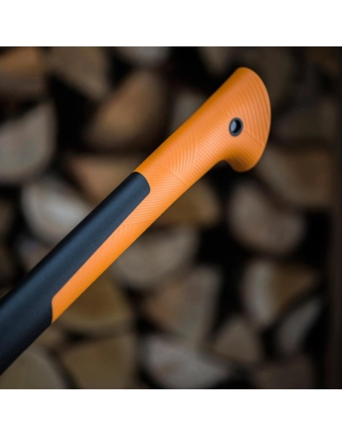 Zdjęcie: Siekiera rozłupująca L- X21 + nóż szefa kuchni FISKARS