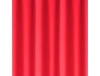 Zdjęcie: Zasłona Gabi 140x250 cm czerwona na przelotkach EUROFIRANY