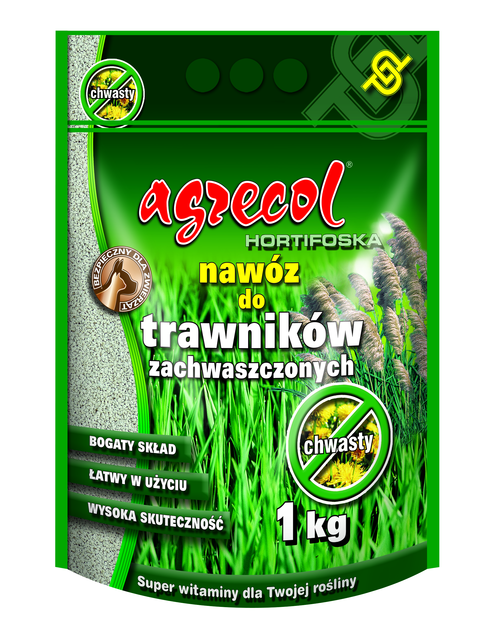 Zdjęcie: Nawóz do trawników zachwaszczonych 1 kg Hortifoska AGRECOL