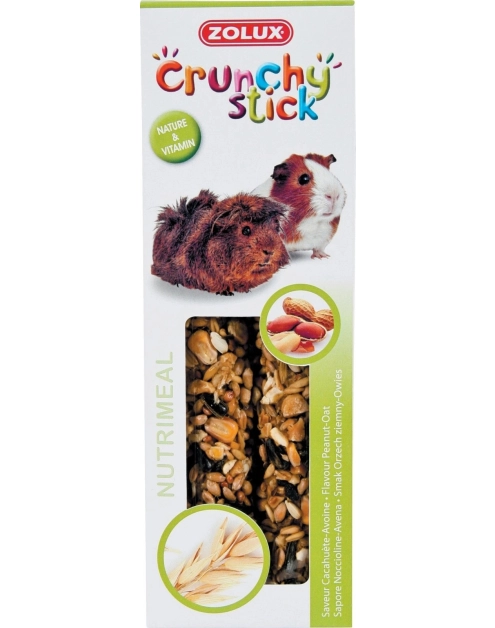 Zdjęcie: Kolba Crunchy Stick dla kawii domowej orzech ziemny, owies 115 g ZOLUX
