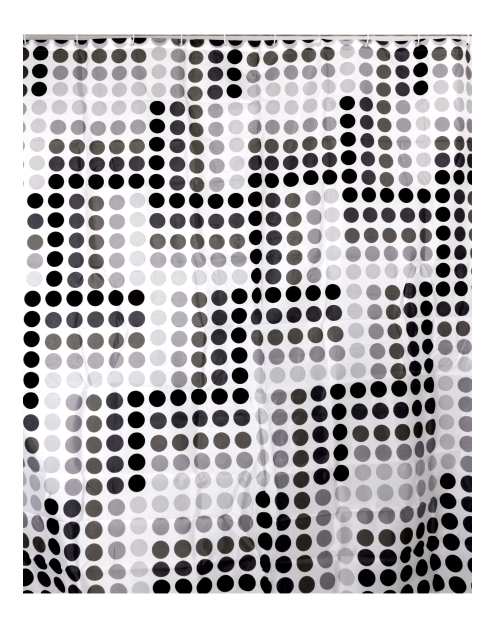 Zdjęcie: Zasłonka prysznicowa Poliester AWD INTERIOR