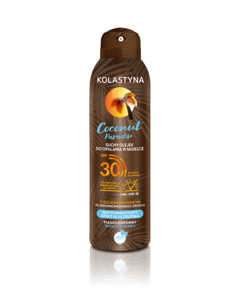 Zdjęcie: Olejek do opalania w mgiełce SPF30 Coconut Paradise 0,15 L suchy KOLASTYNA
