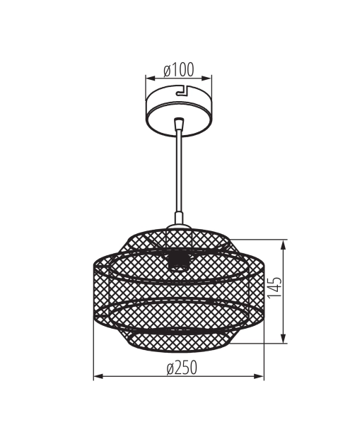 Zdjęcie: Oprawa oświetleniowa Kass XXL KINGBERRY