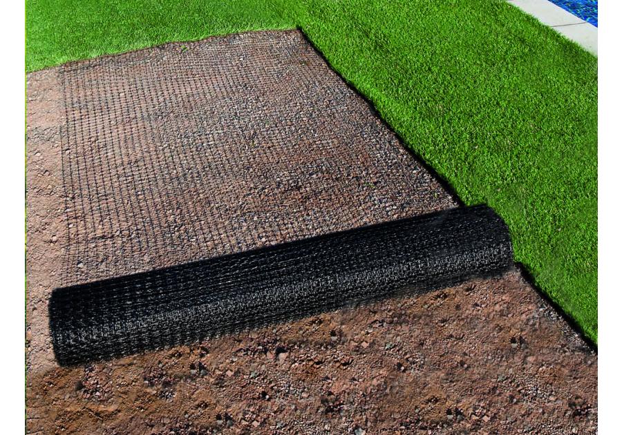 Zdjęcie: Siatka przeciw kretom Avinet 90, 1 x 10 m, czarny NORTENE