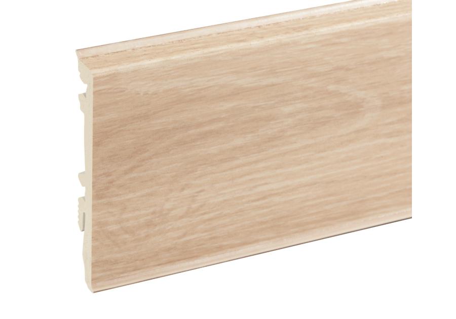 Zdjęcie: Listwa przypodłogowa PVC Masterline 1,3x8 cm, 2,2 m Siena Mat CEZAR