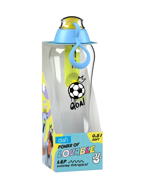Zdjęcie: Butelka filtrująca Soft 0,5 L z filtrem węglowym DAFI