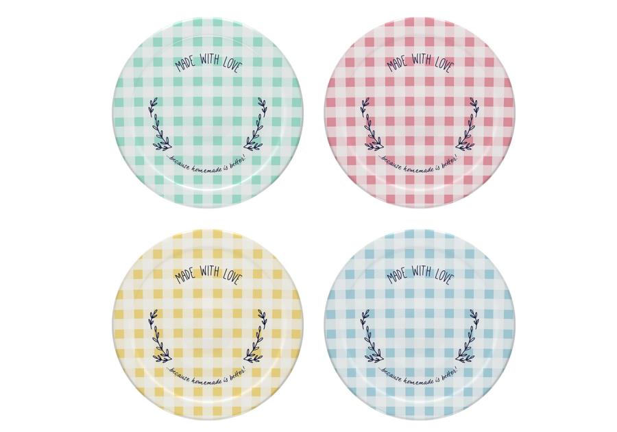 Zdjęcie: Zakrętka fi 43 kratka - 10 szt. 136105 BROWIN