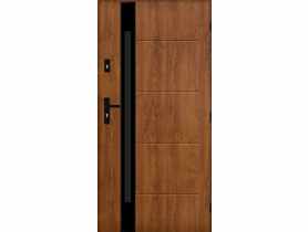 Drzwi zewnętrzne andromeda złoty dąb 80p komplet PANTOR